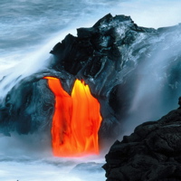 Hawaiian Lava Flow 09