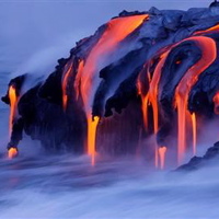 Hawaiian Lava Flow 26